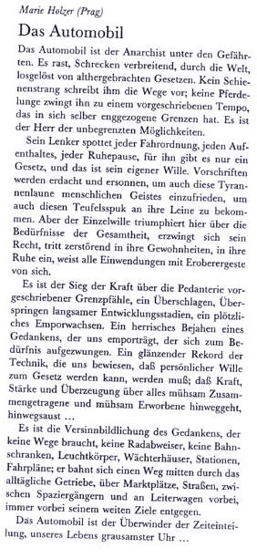 Artikel aus 'Die Aktion' 1912