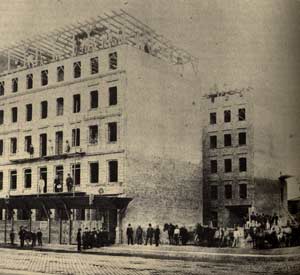 Berliner Mietskaserne um 1900